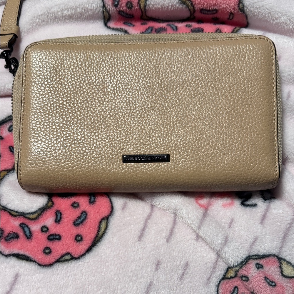 Rebecca Minkoff Pebbled Tan Wallet